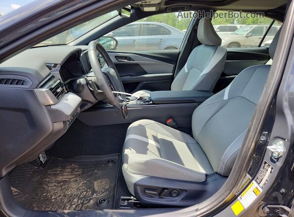 4T1DAACK7SU094323 2025 TOYOTA CAMRY Серый Вид салона спереди