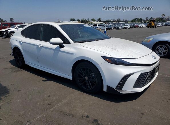 4T1DAACK7SU096007 2025 TOYOTA CAMRY White Front right