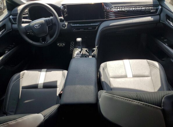 4T1DAACK7SU096007 2025 TOYOTA CAMRY White Dashboard view