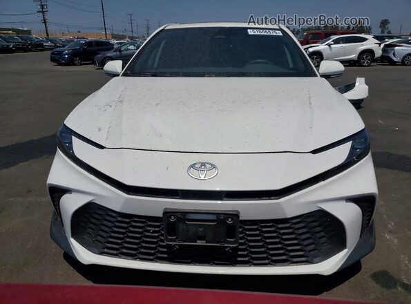 4T1DAACK7SU096007 2025 TOYOTA CAMRY White Front view
