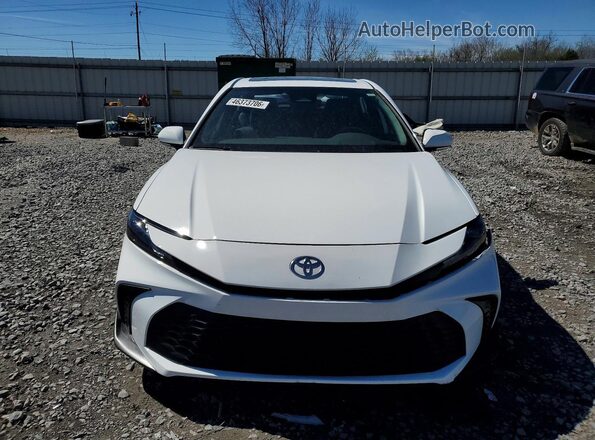 4T1DAACK7SU096315 2025 TOYOTA CAMRY White Вид спереду