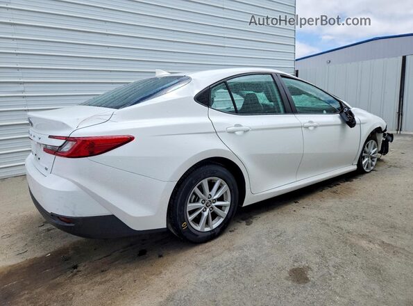 4T1DAACK7SU102310 2025 TOYOTA CAMRY White Հետևի աջ
