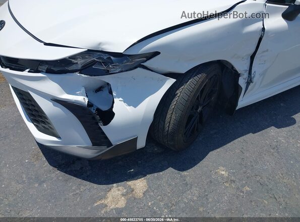 4T1DAACK7SU119429 2025 TOYOTA CAMRY White Դիմացի տեսք