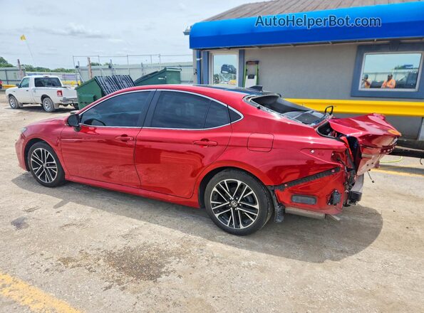 4T1DAACK7SU134707 2025 TOYOTA CAMRY Red Tył lewy