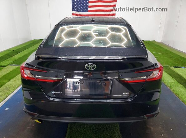 4T1DAACK7SU141415 2025 TOYOTA CAMRY Черный Вид сзади