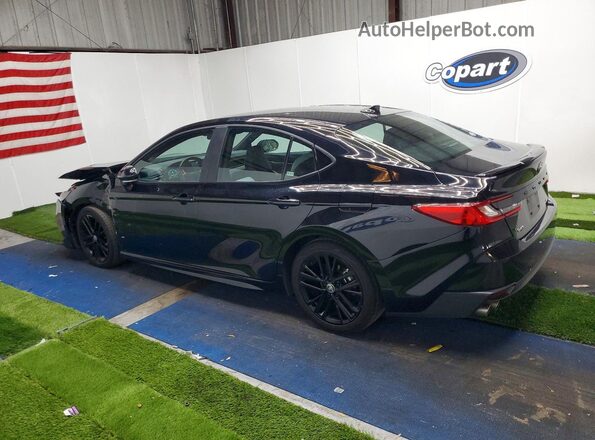 4T1DAACK7SU141415 2025 TOYOTA CAMRY Черный Задняя левая четверть