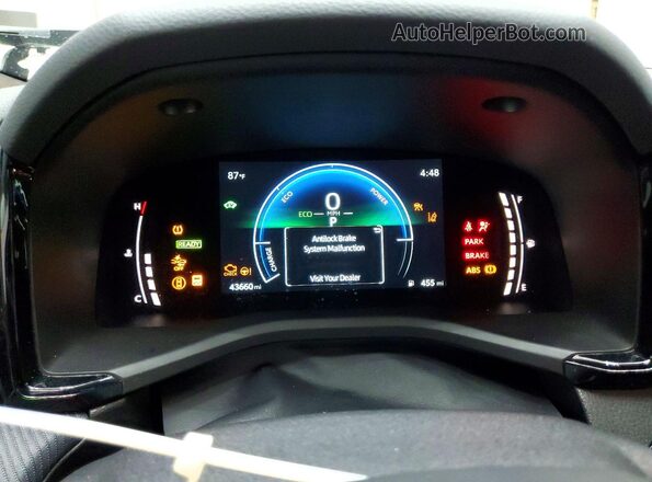 4T1DAACK7SU141415 2025 TOYOTA CAMRY Черный Вид щитка приборов
