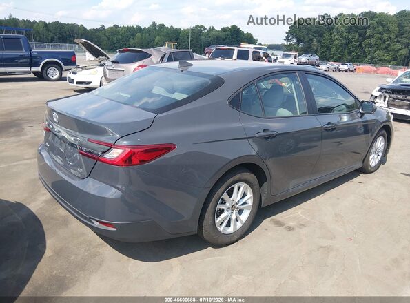 4T1DAACK7SU153242 2025 TOYOTA CAMRY Silver Tył prawy