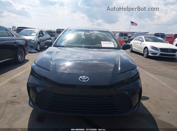 4T1DAACK7SU153242 2025 TOYOTA CAMRY Silver Widok zestawu wskaźników