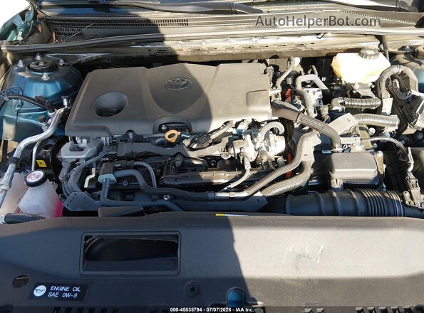 4T1DAACK7SU169649 2025 TOYOTA CAMRY Blue Rear view