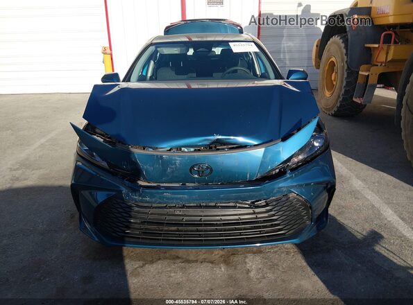 4T1DAACK7SU169649 2025 TOYOTA CAMRY Blue Rear interior view