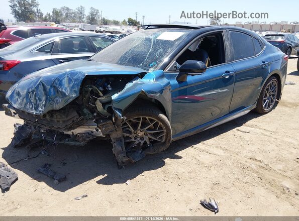 4T1DAACK7SU170686 2025 TOYOTA CAMRY Синий Передняя левая четверть