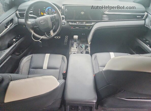 4T1DAACK7SU202147 2025 TOYOTA CAMRY Black წინა პანელის ხედი
