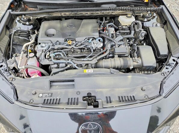 4T1DAACK7SU202147 2025 TOYOTA CAMRY Black უკანა სალონის ხედი