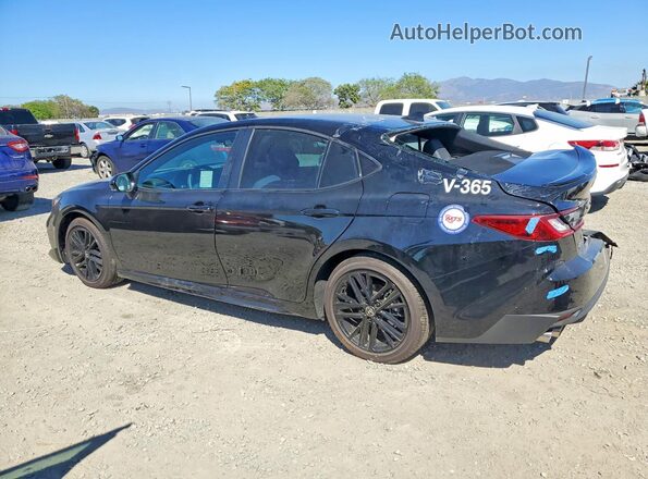 4T1DAACK7SU204173 2025 TOYOTA CAMRY Black Rear left