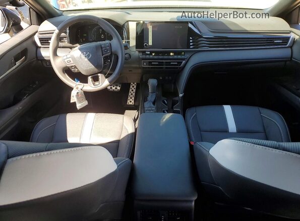 4T1DAACK7SU204173 2025 TOYOTA CAMRY Black Dashboard view
