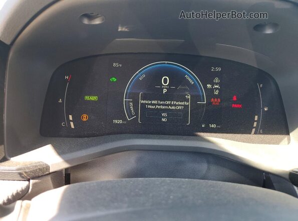4T1DAACK7SU204173 2025 TOYOTA CAMRY Black Instrument cluster view