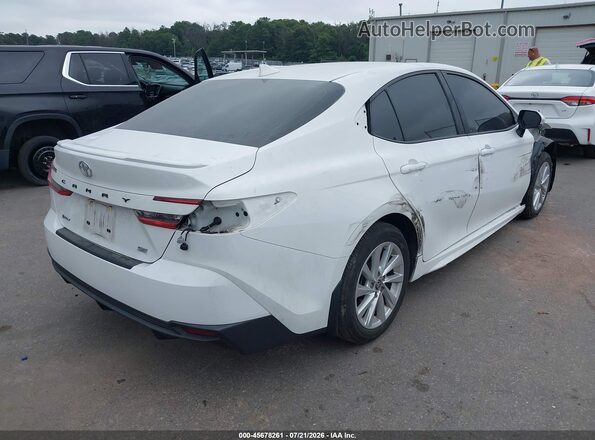 4T1DAACK7SU512587 2025 TOYOTA CAMRY White Հետևի աջ