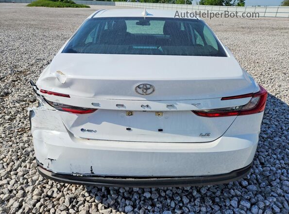 4T1DAACK7SU587967 2025 TOYOTA CAMRY White Rear view