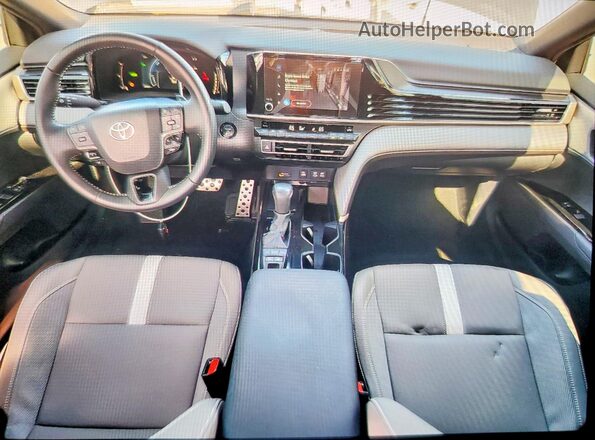 4T1DAACK7SU590190 2025 TOYOTA CAMRY Gray წინა პანელის ხედი