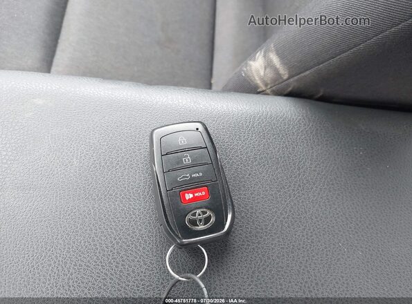 4T1DAACK7SU596037 2025 TOYOTA CAMRY Gray Vista del salpicadero