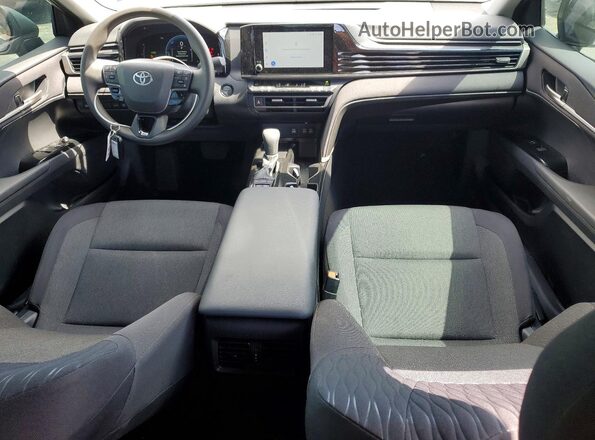 4T1DAACK7SU601236 2025 TOYOTA CAMRY Gray Вид панелі приладів