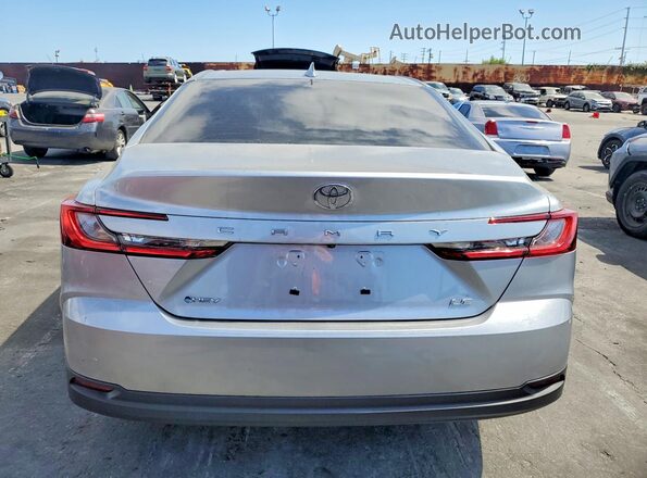 4T1DAACK7SU601236 2025 TOYOTA CAMRY Gray Вид ззаду