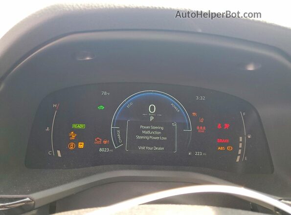 4T1DAACK7SU601236 2025 TOYOTA CAMRY Gray Вид щитка приладів
