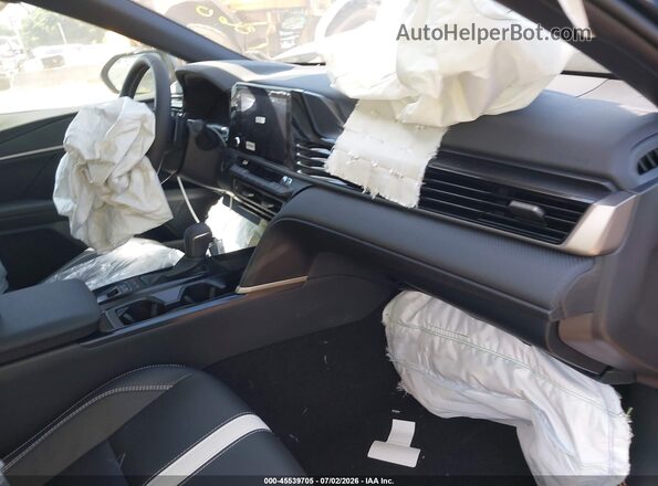 4T1DAACK7SU621759 2025 TOYOTA CAMRY Черный Вид салона спереди