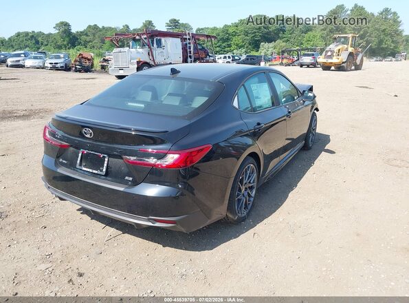 4T1DAACK7SU621759 2025 TOYOTA CAMRY Черный Задняя правая четверть