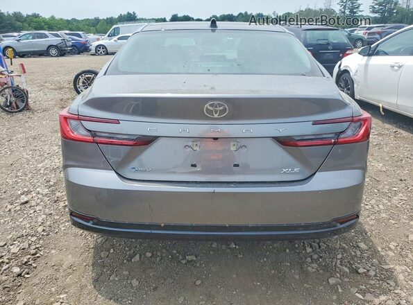4T1DAACK7SU646452 2025 TOYOTA CAMRY Серый Вид сзади