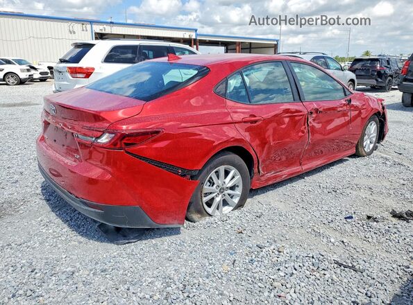 4T1DAACK7TU271115 2026 TOYOTA CAMRY Красный Задняя правая четверть