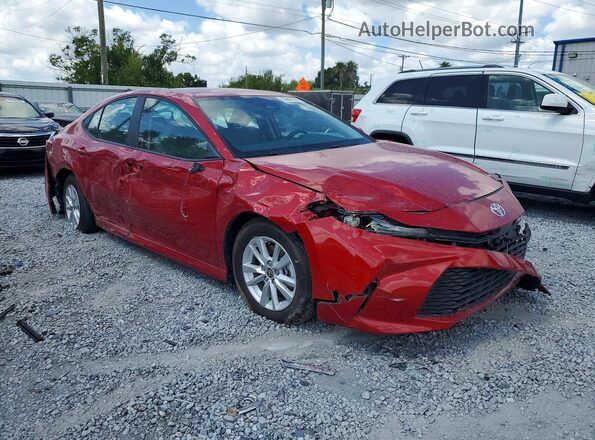 4T1DAACK7TU271115 2026 TOYOTA CAMRY Красный Передняя правая четверть