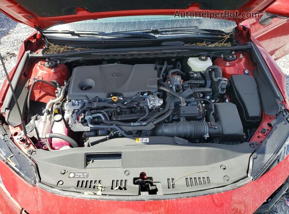 4T1DAACK7TU271115 2026 TOYOTA CAMRY Красный Вид задней части салона
