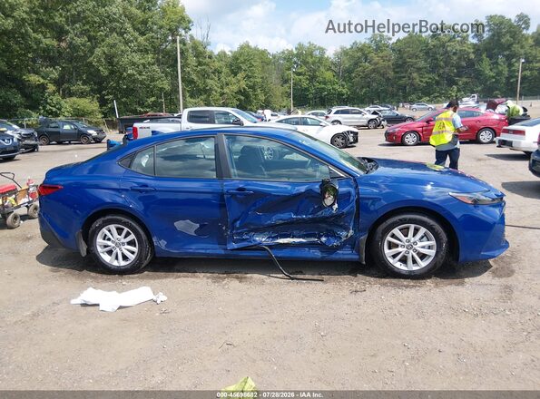 4T1DAACK7TU305117 2026 TOYOTA CAMRY Blue ხელსაწყოთა პანელის ხედი