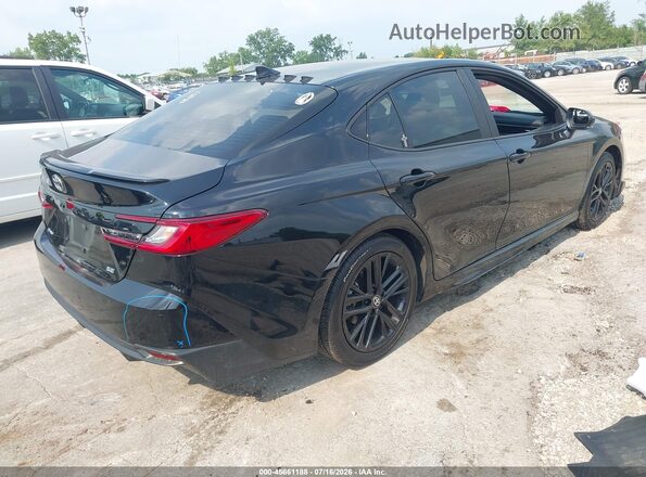 4T1DAACK7TU654794 2026 TOYOTA CAMRY Black Задня права чверть