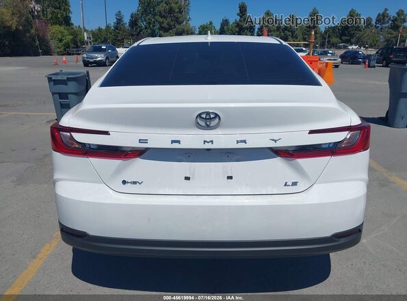 4T1DAACK7TU668999 2026 TOYOTA CAMRY Белый 