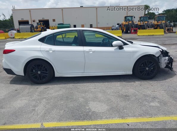 4T1DAACK7TU689416 2026 TOYOTA CAMRY White Vista interior de 360 grados