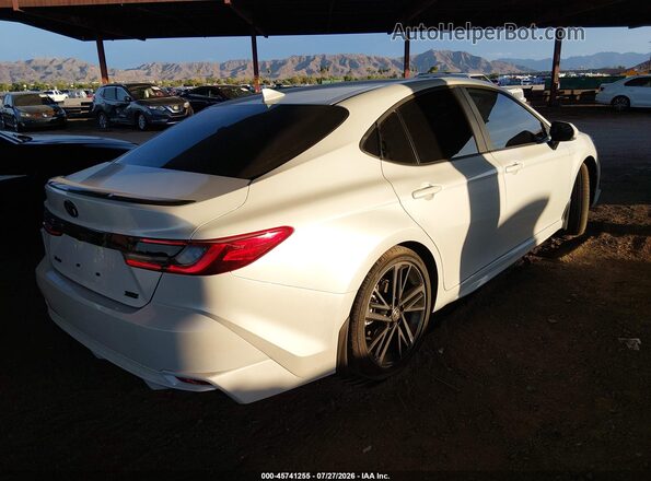 4T1DAACK7TU761330 2026 TOYOTA CAMRY White Rear right