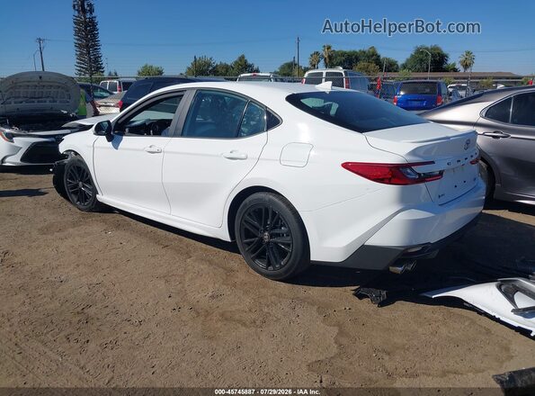 4T1DAACK7TU764048 2026 TOYOTA CAMRY White Задня ліва чверть