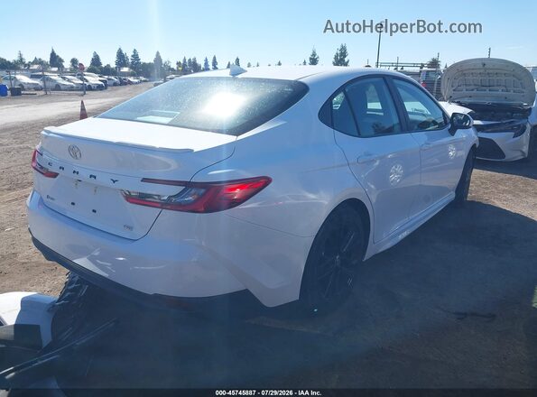 4T1DAACK7TU764048 2026 TOYOTA CAMRY White Задня права чверть