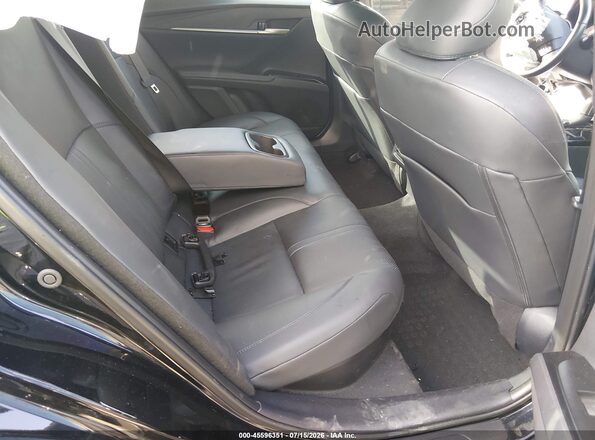 4T1DAACK8SU015516 2025 TOYOTA CAMRY Black VIN კოდის სტიკერის ხედი