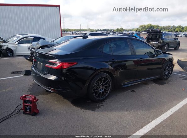 4T1DAACK8SU015516 2025 TOYOTA CAMRY Black უკანა მარჯვენა