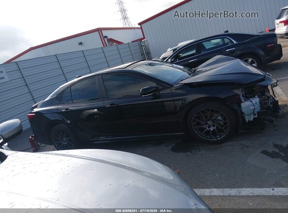 4T1DAACK8SU015516 2025 TOYOTA CAMRY Black უკანა სალონის ხედი