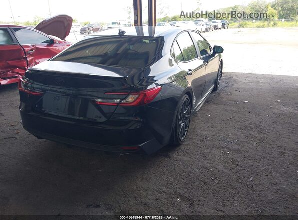 4T1DAACK8SU025348 2025 TOYOTA CAMRY Black Задня права чверть