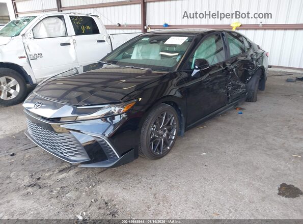 4T1DAACK8SU025348 2025 TOYOTA CAMRY Black Передня ліва чверть