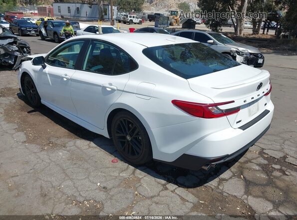 4T1DAACK8SU028203 2025 TOYOTA CAMRY White Tył lewy