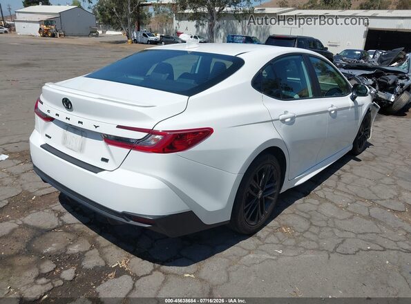 4T1DAACK8SU028203 2025 TOYOTA CAMRY White Tył prawy