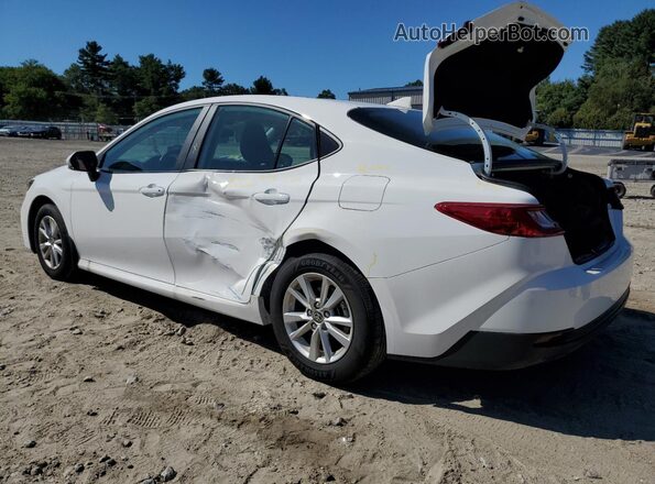4T1DAACK8SU073139 2025 TOYOTA CAMRY White უკანა მარცხენა