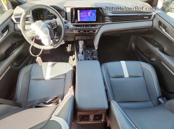 4T1DAACK8SU091754 2025 TOYOTA CAMRY Black Dashboard view